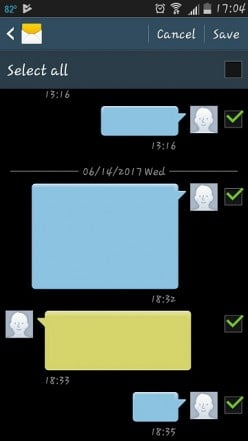 Print SMS Messages from Android