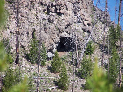 The base of Courthouse Rock