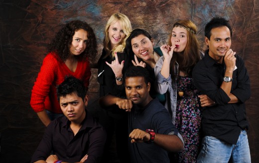 My gang in the US.