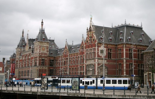 Amsterdam Centraal Station is the city's largest railway station