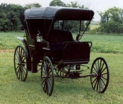 A vintage surrey.