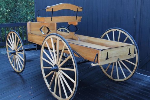 The buck board was second in most-used arena to the farm wagon.