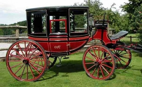 Victorian touring coach.