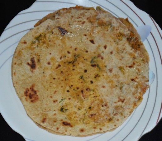 Radish Paratha (Pancake)