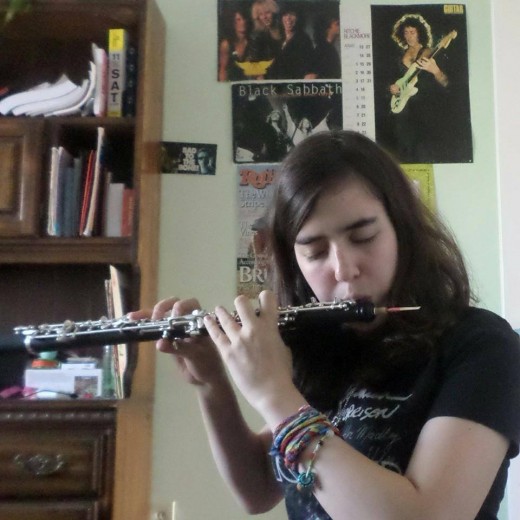 I call this "The Drunk Oboe Player" apparently to non musicians many ask if this is a flute.