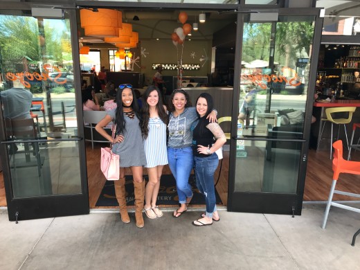 The best friends a girl could ask from minus Simone.