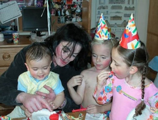 If you look at the children, it would seem that they have no heritage showing that they have a black father