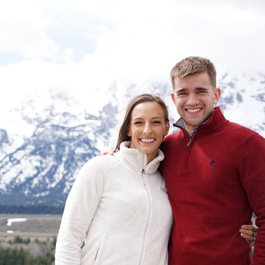 My son and his wife- Matt and Gina who are both in the military