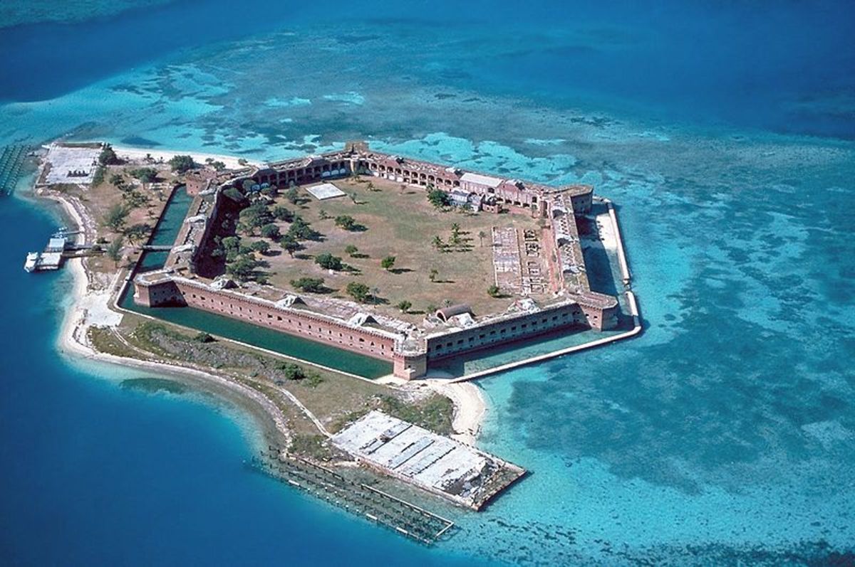 Fort Jefferson,Dry Tortugas National Park.