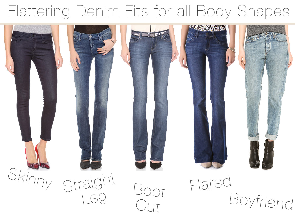 How to Choose Flattering Jeans That Fit All Body Shapes | HubPages