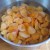 Apricots in the water before they were re-hydrated. Apricots in the water before they were re-hydrated.