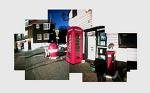 land end of broadstairs jetty.  Large red object is lifeboat money-box!