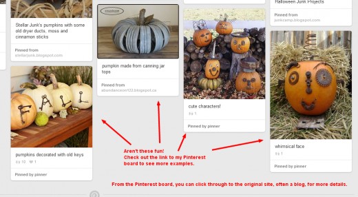 Using Awesome Screenshot, I cropped and then added some text and arrows to a Pinterest pinboard. This gave me a useful graphic for my hub on this topic.  