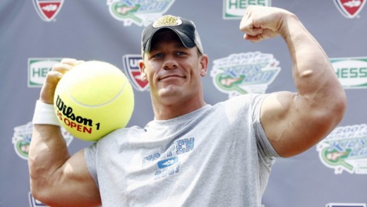 John Cena posing