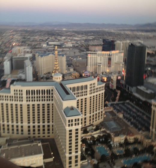 Love the view over the hotel.