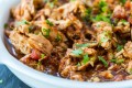 Slow Cooker Chicken Fajita with Low Carb Shells