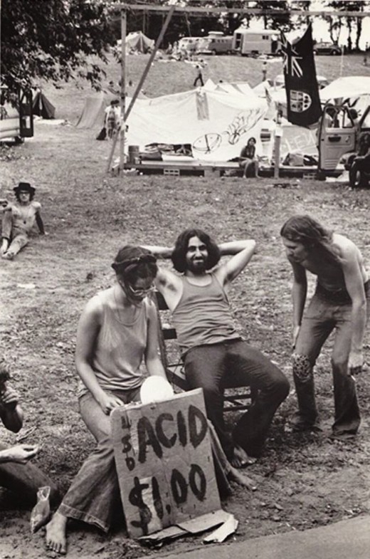 Hippies selling LSD for $1.