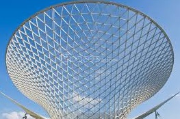 Structures made of glass