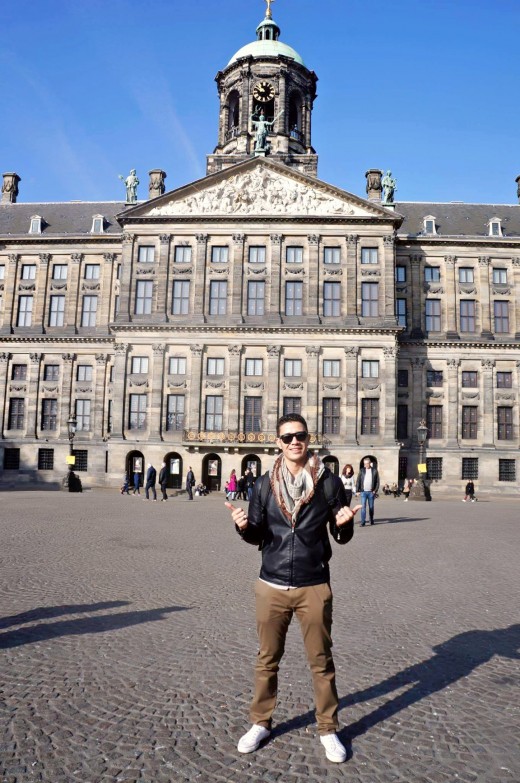Dam Square is Amsterdam’s best-known square, and it is a handy central location from which to explore the medieval city centre.