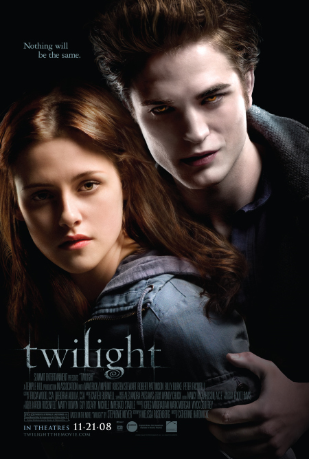 Bella and Edward on the cover