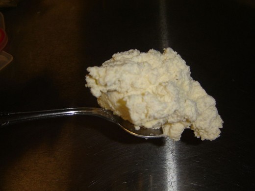 Ricotta means recooked in Italian.