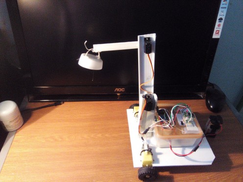Robot lifting an object