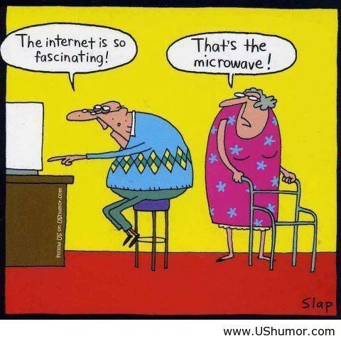 A light-hearted comic about getting older
