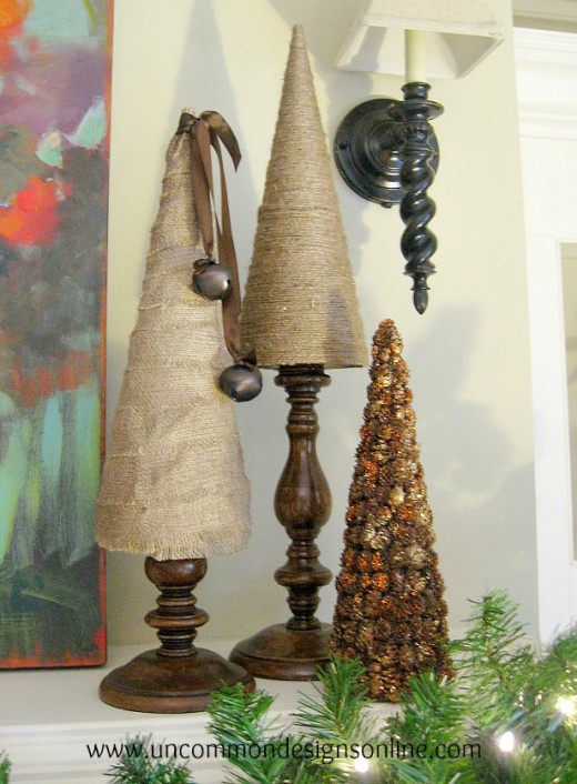 Awesome Rustic Christmas Craft Ideas Part - 13: Although The Rustic Style Of Crafts Includes Items That Are Used All Year Round, At Christmas Time The Rustic Style Finds Its Way Into Many Homes, ...
