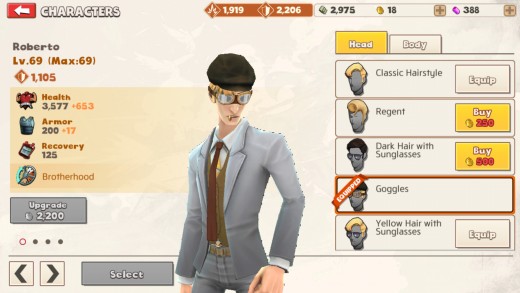 One of the characters: Roberto