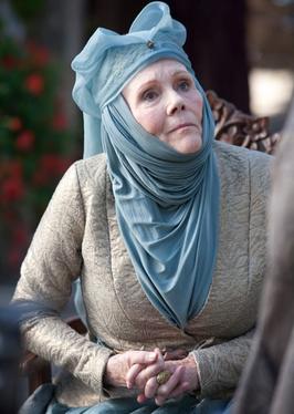 Olenna Tyrell, played by Diana Rigg