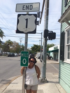 Checking out Mile 0