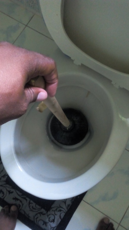 Blocked Toilet Drain
