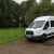 The transit van that our employer kindly hired for our road trip from Stoke on Trent, England to Fort William, Scotland. I drove the whole 368 miles from stoke on Trent to the campsite. It took over 7 hours with a couple of stops.