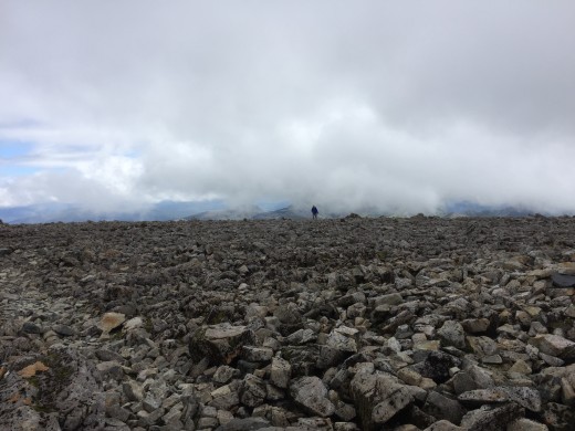 Indeed Ben Nevis truly can be a very very lonely place.