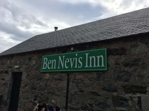 We descended the lower half of Ben Nevis engulfed by the aroma of fresh poured beer. We all must have imagined it as such an aroma doesn't travel that far. Or does it? We are happy in the knowledge that we have earned our sponsorship pledges.