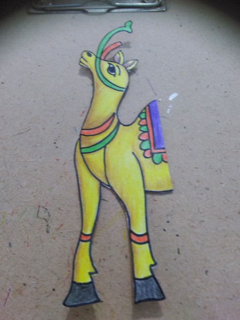 Colored Camel