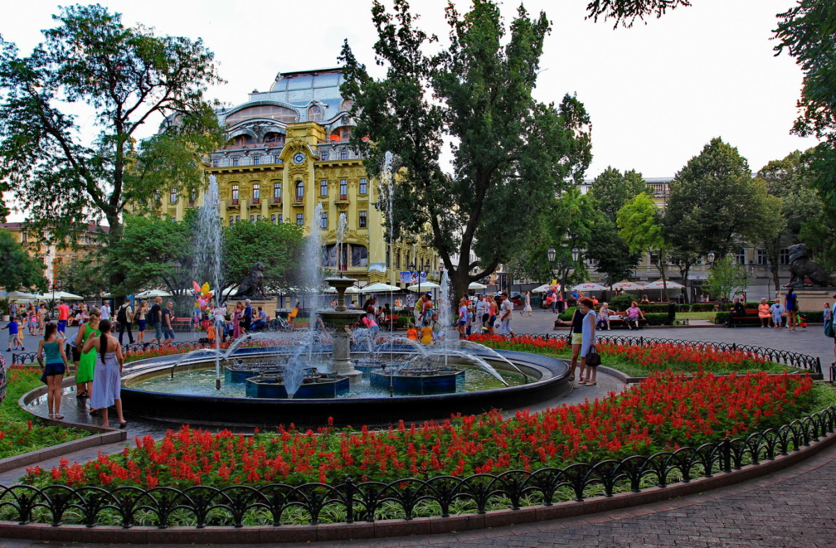 city garden,Odessa