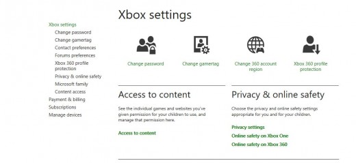Click "Subscriptions" beneath Xbox Settings on the left side of the window.