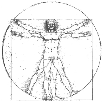 The Virtruvian man