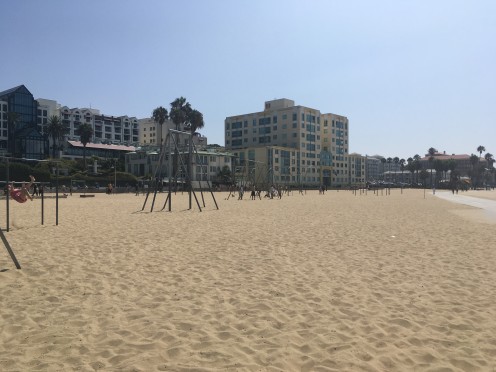 The 'beach gym'