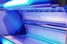Sunless tanning booths expose skin to dangerous UV lights.