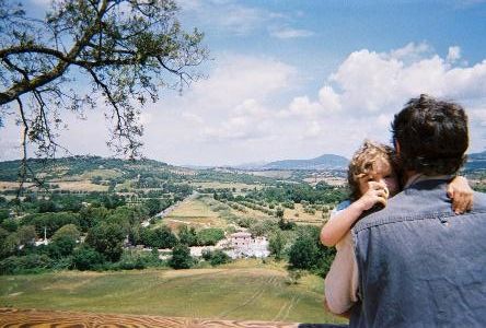 Saturnia from the distance