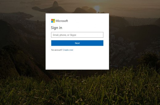 Open your Web browser and navigate to www.outlook.com. Enter your username and then your password.