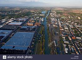 VW, now the world's largest car maker - their huge Wolfsburg facility,  Germany of course.