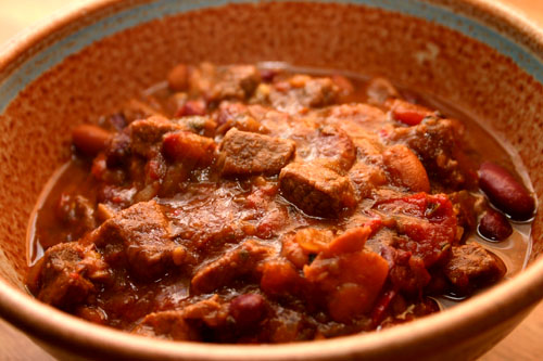 quick and easy meat chili