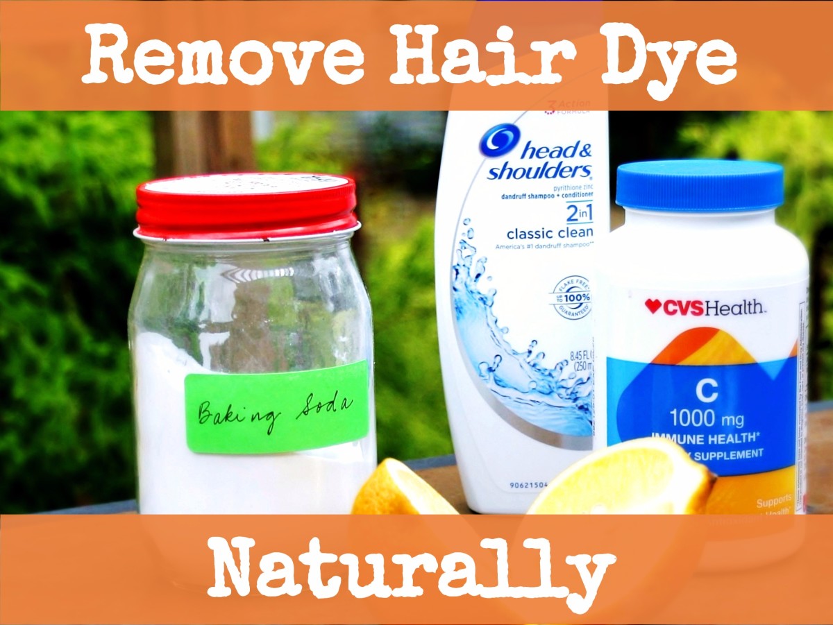 How to Naturally Remove Hair Dye With Baking Soda, Vitamin