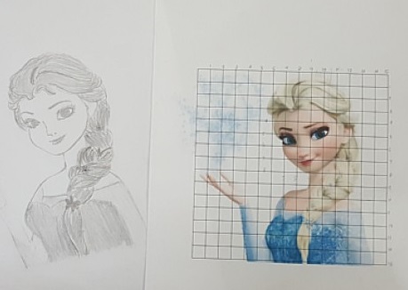 Easier Way to Draw Elsa