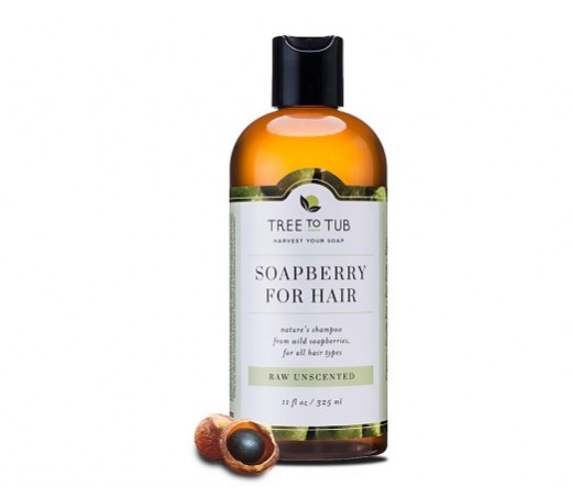 Tree to Tub Organic Soapberry Raw unscented shampoo