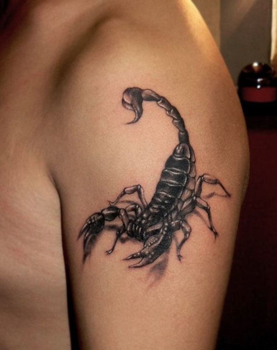 scorpion tattoo 1