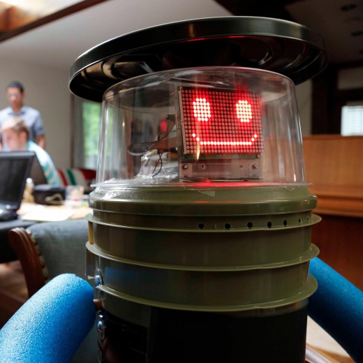 HitchBot in Happier Times